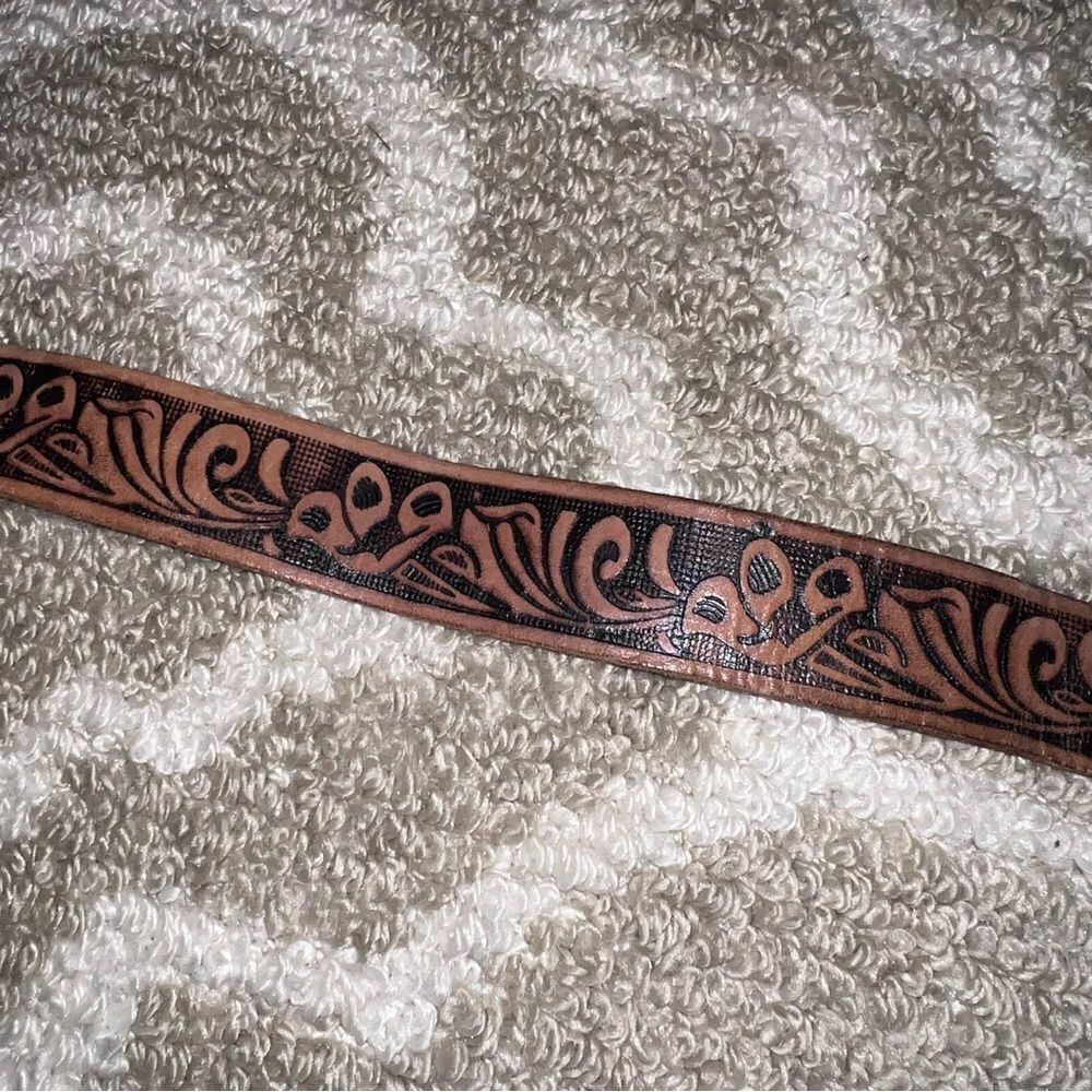 Buckle leather size 36 belt Brutus